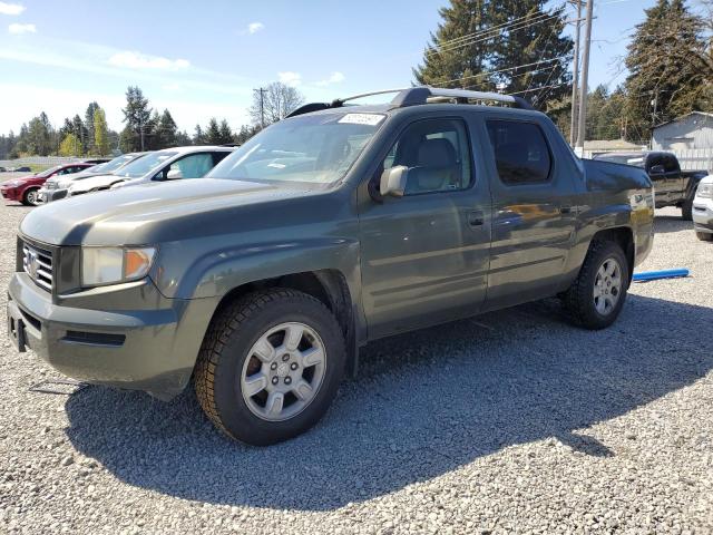 2HJYK16556H509071 - 2006 HONDA RIDGELINE RTL GREEN photo 1