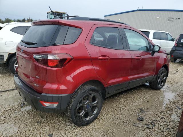 MAJ6P1CL6JC158771 - 2018 FORD ECOSPORT SES RED photo 3