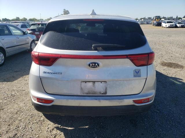 KNDPMCAC9J7349146 - 2018 KIA SPORTAGE LX SILVER photo 6