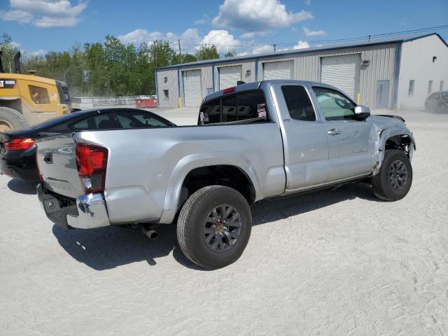 3TYSX5EN1NT016206 - 2022 TOYOTA TACOMA ACCESS CAB ვერცხლისფერი ფოტო 3