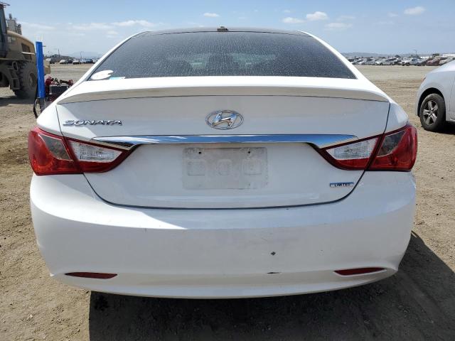 5NPEC4AC8CH458602 - 2012 HYUNDAI SONATA SE WHITE photo 6