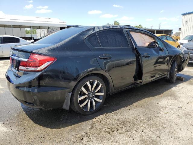 2HGFB2F9XEH558853 - 2014 HONDA CIVIC EXL შავი ფოტო 3