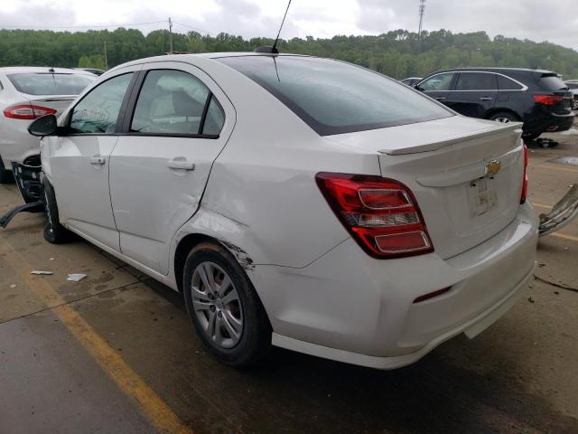 1G1JB5SHXH4175917 - 2017 CHEVROLET SONIC LS 白色 照片 2