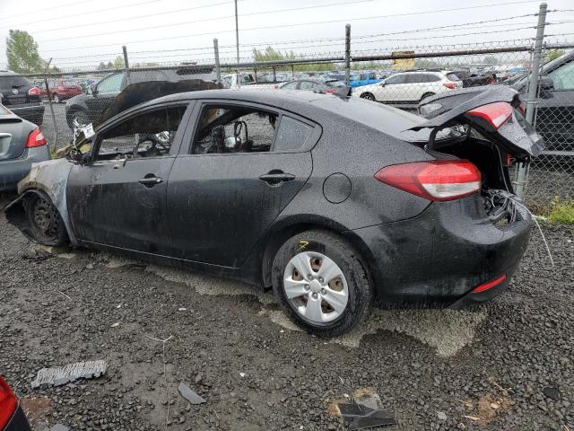 3KPFK4A78HE041356 - 2017 KIA FORTE LX BLACK photo 2