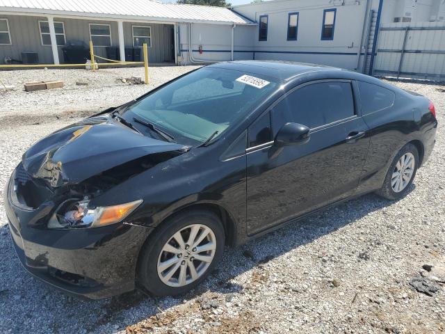 2HGFG3B04CH526444 - 2012 HONDA CIVIC EXL BLACK photo 1