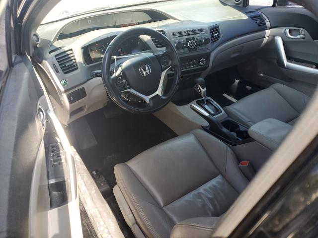 2HGFG3B04CH526444 - 2012 HONDA CIVIC EXL BLACK photo 8