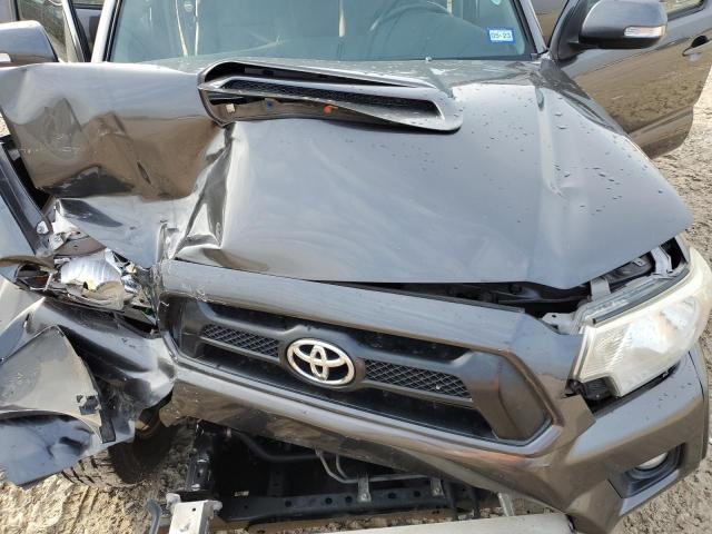 5TFJU4GN1DX045186 - 2013 TOYOTA TACOMA DOUBLE CAB PRERUNNER GRAY photo 11