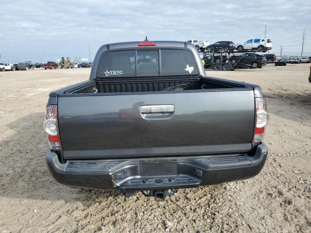 5TFJU4GN1DX045186 - 2013 TOYOTA TACOMA DOUBLE CAB PRERUNNER GRAY photo 6
