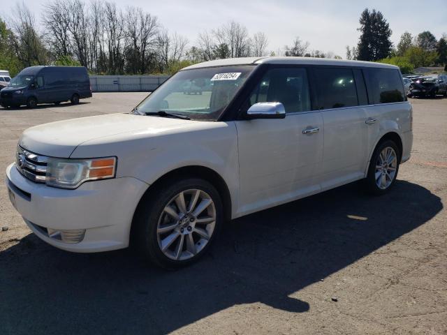 2FMHK6DT0BBD08660 - 2011 FORD FLEX LIMITED WHITE photo 1