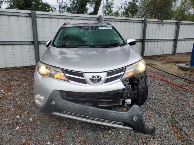 2T3WFREV8EW104482 - 2014 TOYOTA RAV4 XLE SILVER photo 5