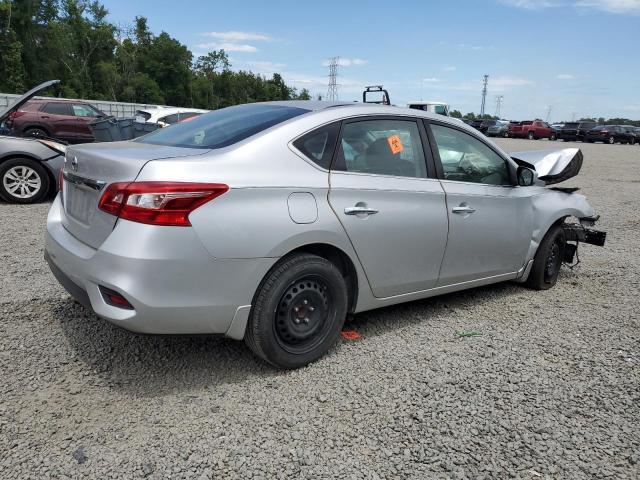 3N1AB7AP6HY242833 - 2017 NISSAN SENTRA S SILVER photo 3