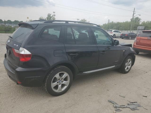 WBXPC9C49AWJ32975 - 2010 BMW X3 XDRIVE30I BLACK photo 3