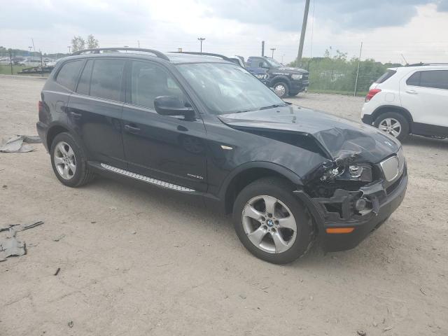 WBXPC9C49AWJ32975 - 2010 BMW X3 XDRIVE30I BLACK photo 4