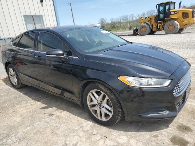 1FA6P0HDXE5360065 - 2014 FORD FUSION SE BLACK photo 4