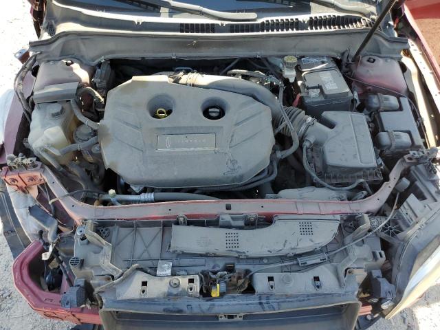 3LN6L5F94JR604944 - 2018 LINCOLN MKZ RESERVE RED photo 11