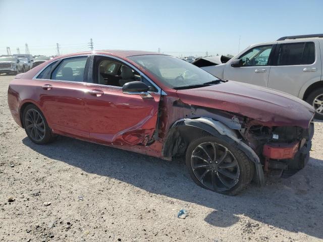 3LN6L5F94JR604944 - 2018 LINCOLN MKZ RESERVE RED photo 4