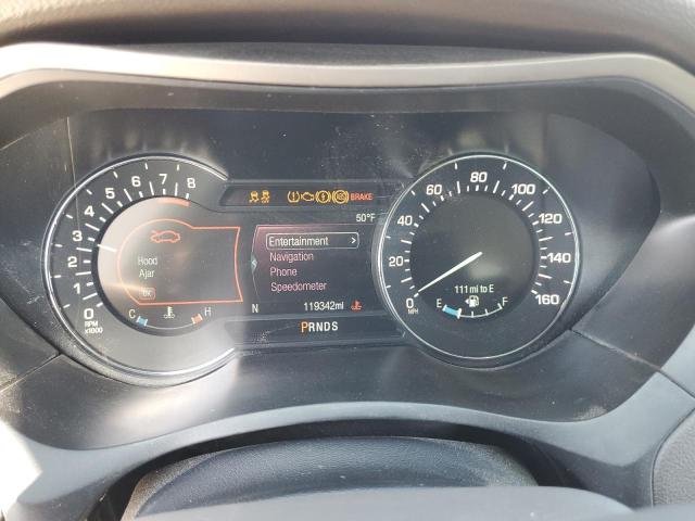 3LN6L5F94JR604944 - 2018 LINCOLN MKZ RESERVE RED photo 9