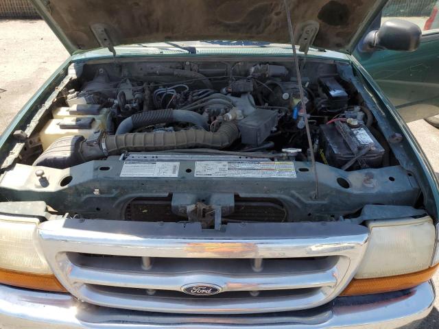 1FTYR14V4XTA89987 - 1999 FORD RANGER SUPER CAB GREEN photo 11