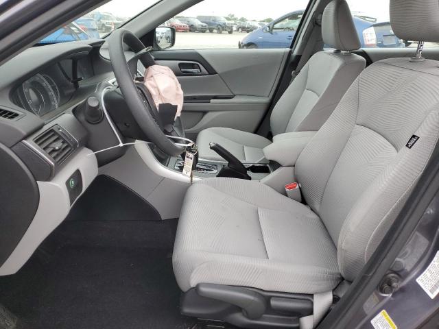 1HGCR2F32EA188040 - 2014 HONDA ACCORD LX GRAY photo 7