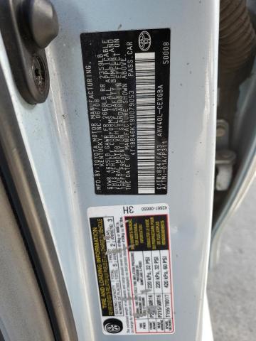 4T1BB46K19U079053 - 2009 TOYOTA CAMRY HYBRID BLUE photo 12