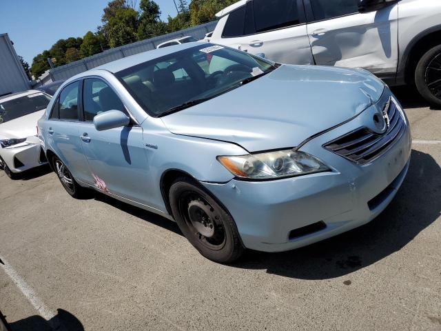 4T1BB46K19U079053 - 2009 TOYOTA CAMRY HYBRID BLUE photo 4