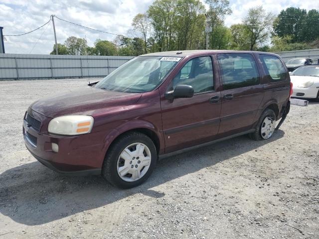 1GBDV13178D153240 - 2008 CHEVROLET UPLANDER INCOMPLETE BURGUNDY photo 1