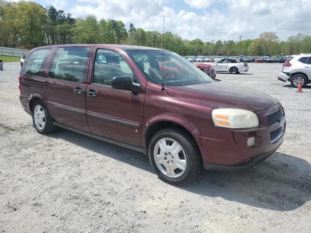 1GBDV13178D153240 - 2008 CHEVROLET UPLANDER INCOMPLETE BURGUNDY photo 4