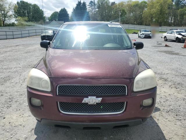 1GBDV13178D153240 - 2008 CHEVROLET UPLANDER INCOMPLETE BURGUNDY photo 5