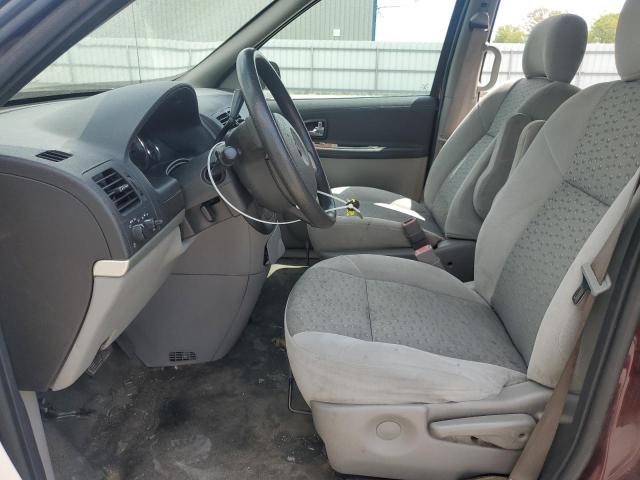 1GBDV13178D153240 - 2008 CHEVROLET UPLANDER INCOMPLETE BURGUNDY photo 7