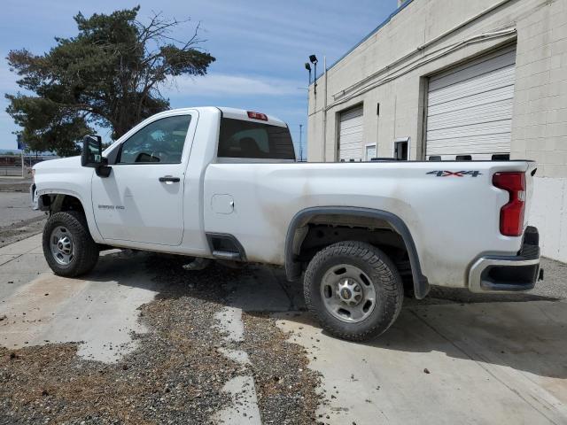 1GC3YLEY6LF228737 - 2020 CHEVROLET SILVERADO K2500 HEAVY DUTY WHITE photo 2