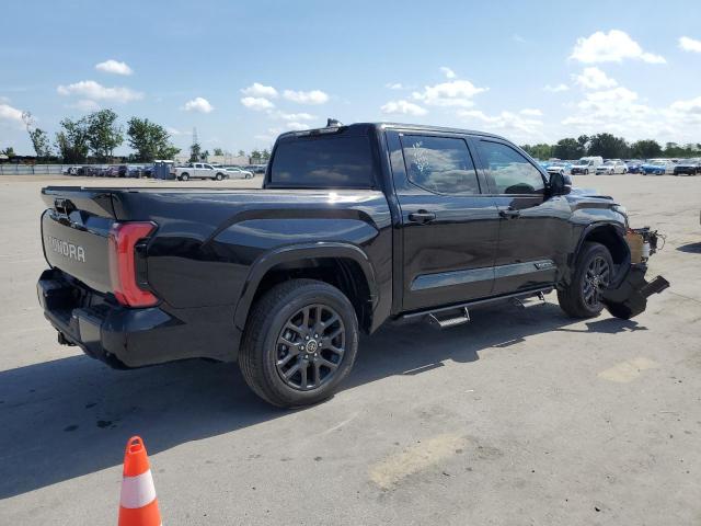 5TFNA5AB1PX022669 - 2023 TOYOTA TUNDRA CREWMAX PLATINUM Schwarz Foto 3