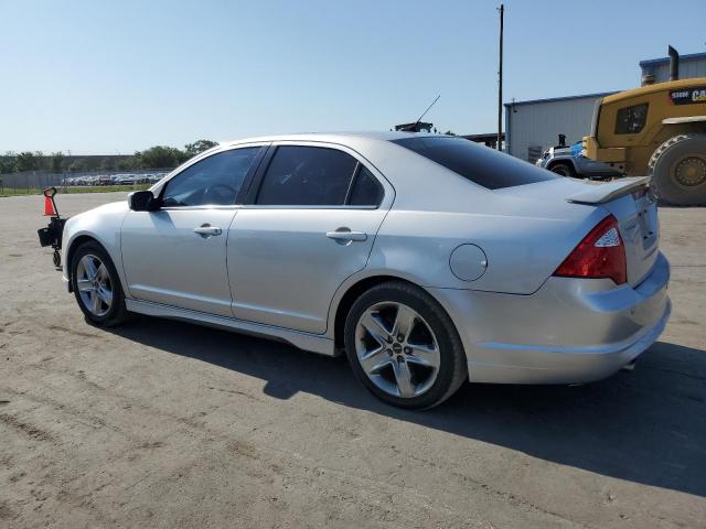 3FAHP0KC8BR136908 - 2011 FORD FUSION SPORT SILVER photo 2