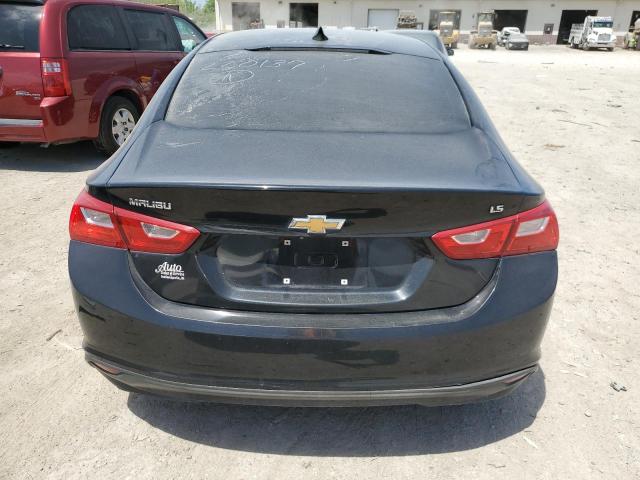 1G1ZB5STXGF220137 - 2016 CHEVROLET MALIBU LS BLACK photo 6