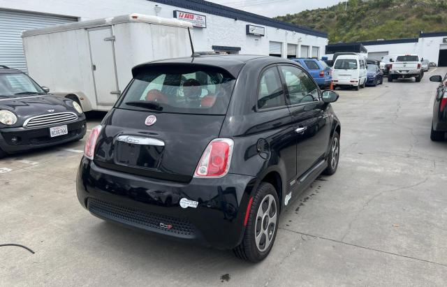 3C3CFFGE9FT507348 - 2015 FIAT 500 ELECTRIC BLACK photo 4