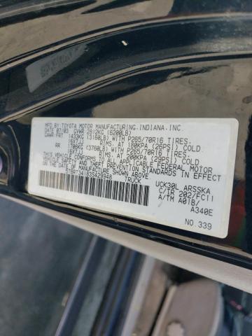 5TBRT34183S429948 - 2003 TOYOTA TUNDRA ACCESS CAB SR5 BLACK photo 12