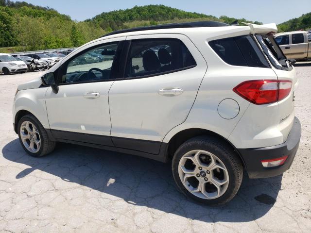 MAJ6S3GL1MC428515 - 2021 FORD ECOSPORT SE WHITE photo 2