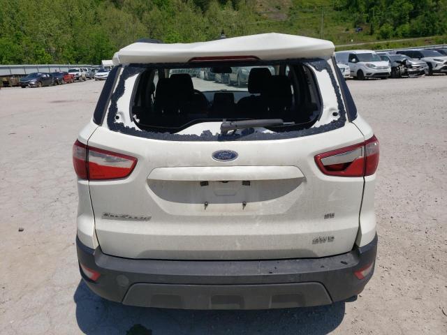MAJ6S3GL1MC428515 - 2021 FORD ECOSPORT SE WHITE photo 6