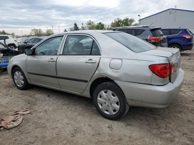 2T1BR32E04C224633 - 2004 TOYOTA COROLLA CE SILVER photo 2