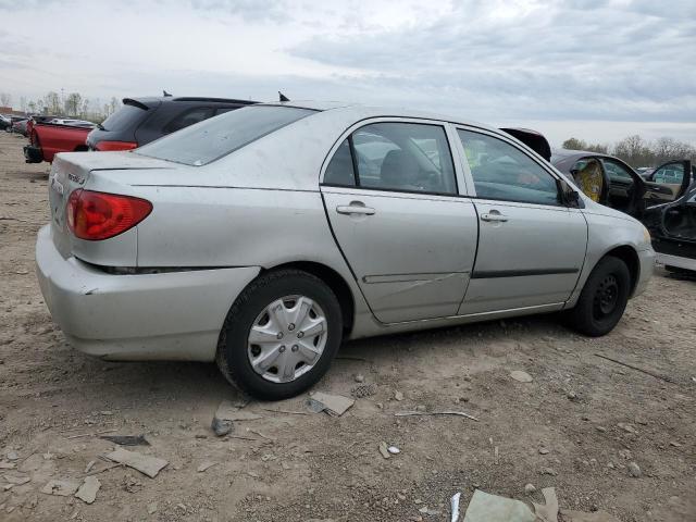 2T1BR32E04C224633 - 2004 TOYOTA COROLLA CE SILVER photo 3