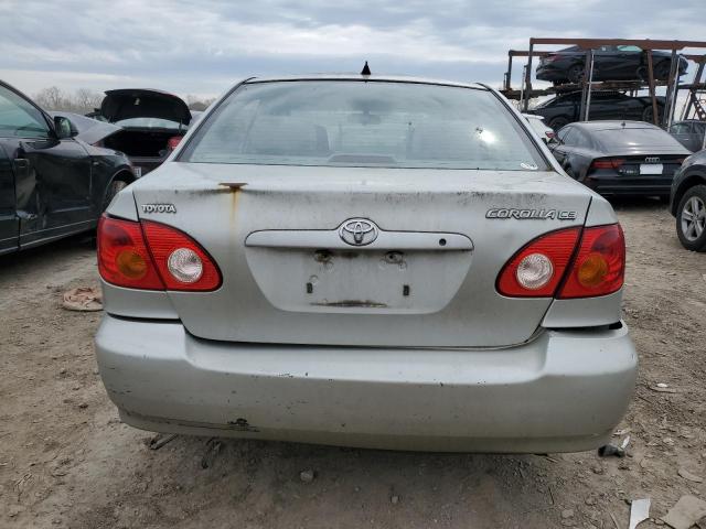 2T1BR32E04C224633 - 2004 TOYOTA COROLLA CE SILVER photo 6