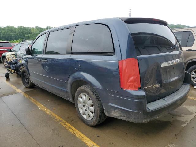 2A8HR44H48R105506 - 2008 CHRYSLER TOWN & COU LX BLUE photo 2