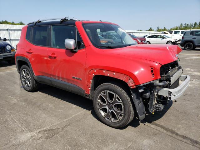 ZACCJBDB8HPE87052 - 2017 JEEP RENEGADE LIMITED RED photo 4