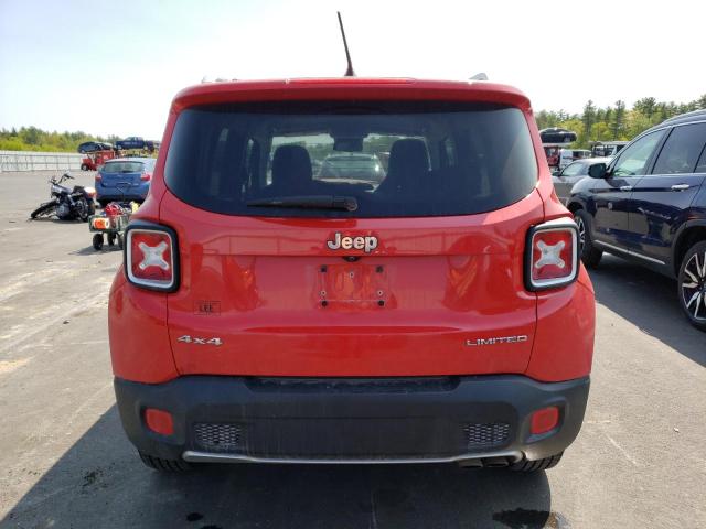 ZACCJBDB8HPE87052 - 2017 JEEP RENEGADE LIMITED RED photo 6