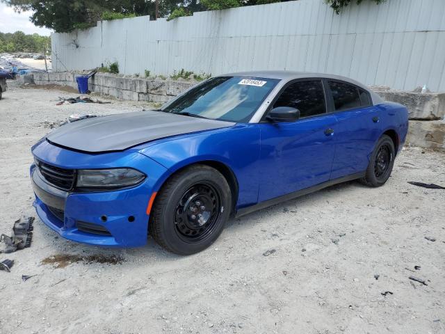 2C3CDXKT4HH518111 - 2017 DODGE CHARGER POLICE BLUE photo 1