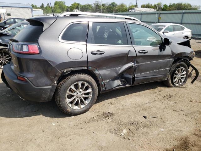 1C4PJMMX3MD170345 - 2021 JEEP CHEROKEE LATITUDE LUX GRAY photo 3