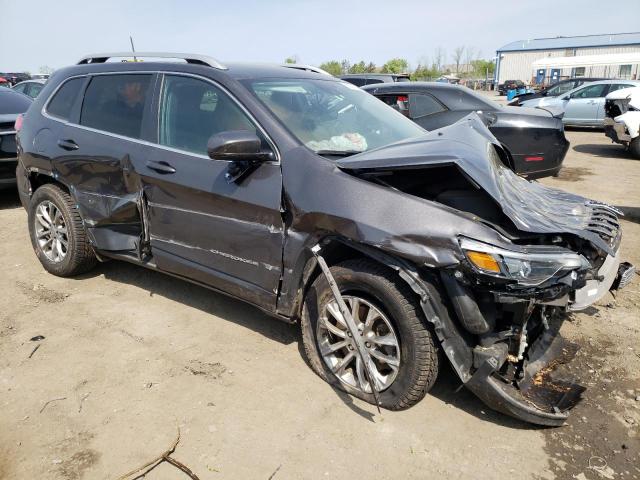 1C4PJMMX3MD170345 - 2021 JEEP CHEROKEE LATITUDE LUX GRAY photo 4