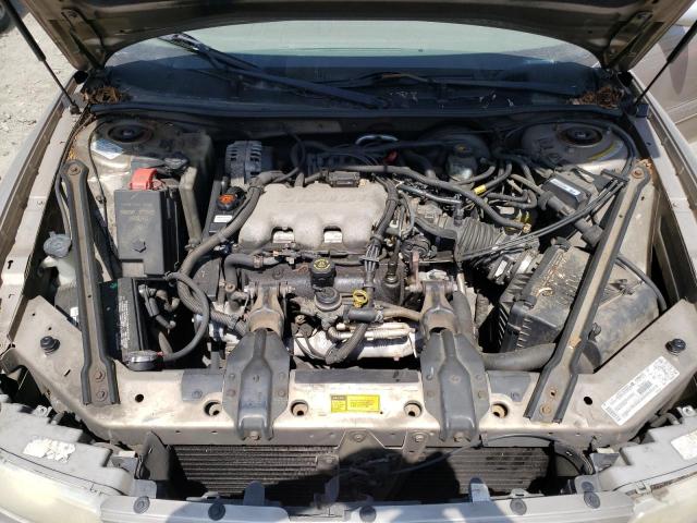 2G4WY55J1Y1229705 - 2000 BUICK CENTURY LIMITED BEIGE photo 11