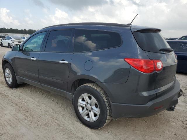 1GNKREED5CJ403890 - 2012 CHEVROLET TRAVERSE LS GRAY photo 2