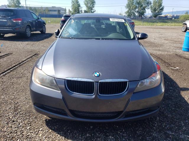 WBAVH13577KR82116 - 2007 BMW 323 I GRAY photo 5