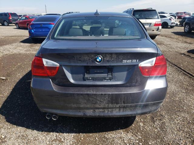 WBAVH13577KR82116 - 2007 BMW 323 I GRAY photo 6